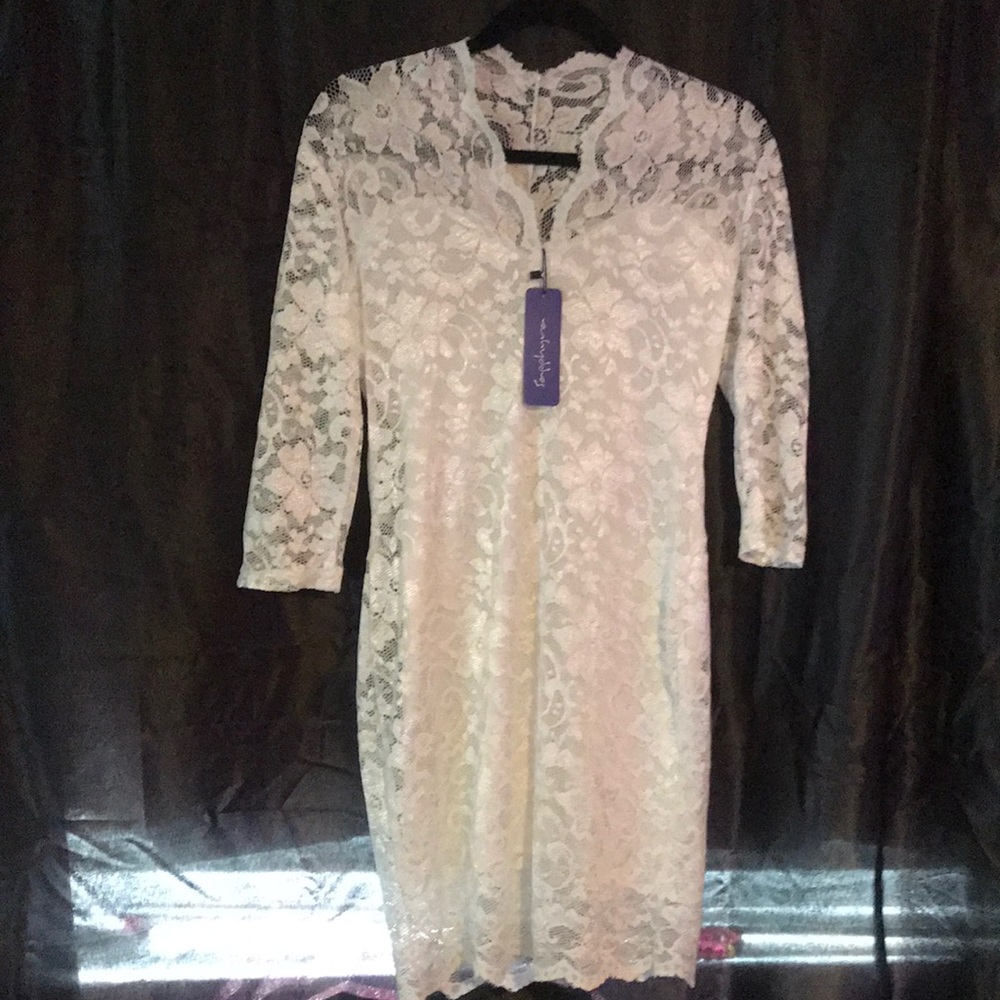 New sapphyra lace dress.